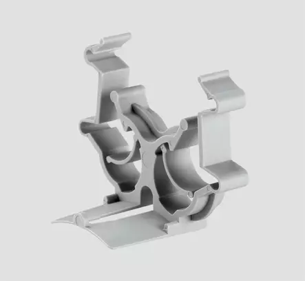 Truma letkun ja putken kiinnike harmaa - ILMALÄMMITYS - 14718 - 1