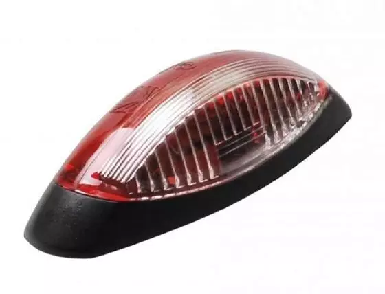 Aspöck Flexipoint II pun/valk 12v Aspöck pu/va äärivalo musta pohja - Aspöck - 11868 - 1