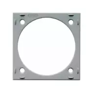 Berker välirengas rasia/katkaisin harmaa 59.5x59.5x10mm - Sähkörasiat, pistokkeet - 658 - 1