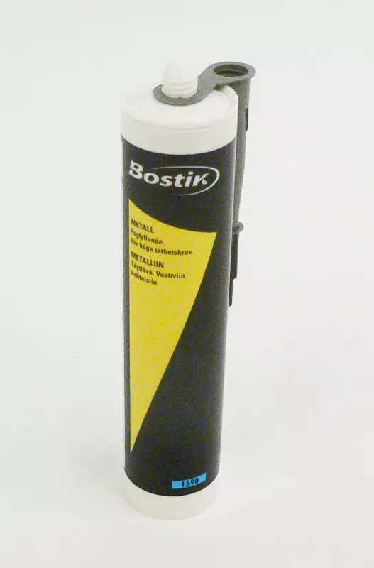 Butyylitiivistemassa Bostik 1590 harmaa, 0,3l - LIIMAT JA TIIVISTYSMASSAT - 188 - 1