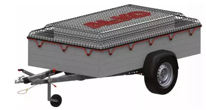 Kuormaverkko 4000x2000 harva 30x30x2,2mm - KUORMAVERKOT - 24228 - 1