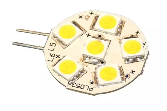 Led polttimo Super flat 1 w Valoteho 100 Lumen lämmin valkoinen - Polttimot - 16958 - 1