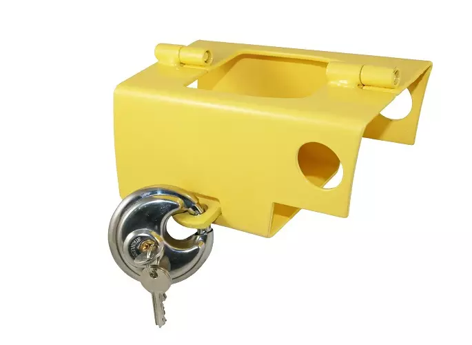 Lukituslaite kuulakytkimeen Kytkinlukko riippulukolla - Lukot kuulakytkimiin - 16728 - 1