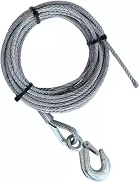 Vaijeri Vintturiin 8mm pituus 8m Vinssivaijeri hakalla 2000kg - Varaosat - 13498 - 1