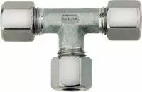 Gok T-liitin 10x10x10mm teräs - Kaasujärjestelmän tarvikkeet - 299 - 1