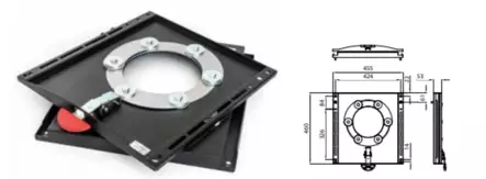 Kääntymismekanismi Mercedes Sprinter/ VW Transporter - Kääntymismekanismit - 21489 - 1