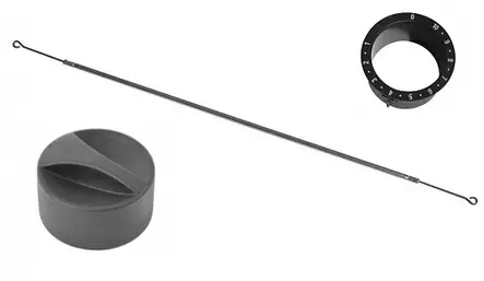 Truma säätötankosarja S 5002 tanko, nuppi ja kaulus - S-lämmittimien varaosat - 13529 - 1