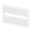 Verhokasetti 828x448mm, laskosverhot DFV II, 10065301 - HOBBY VARAOSAT - 11799 - 1