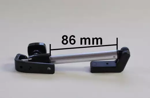 Aukipidin oikea 136/206mm, ei salpaa, 09.05.751.00.00.00.000, Polyplastic - HOBBY VARAOSAT - 8809 - 1