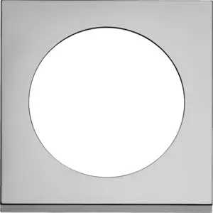 Berker kehys kromi kiiltävä - Sähkörasiat, pistokkeet - 11149 - 1