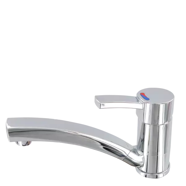 Comet vipusekoitushana Capri kromi, letkuliitos, sovitesarja - Hanat Comet - 389 - 1