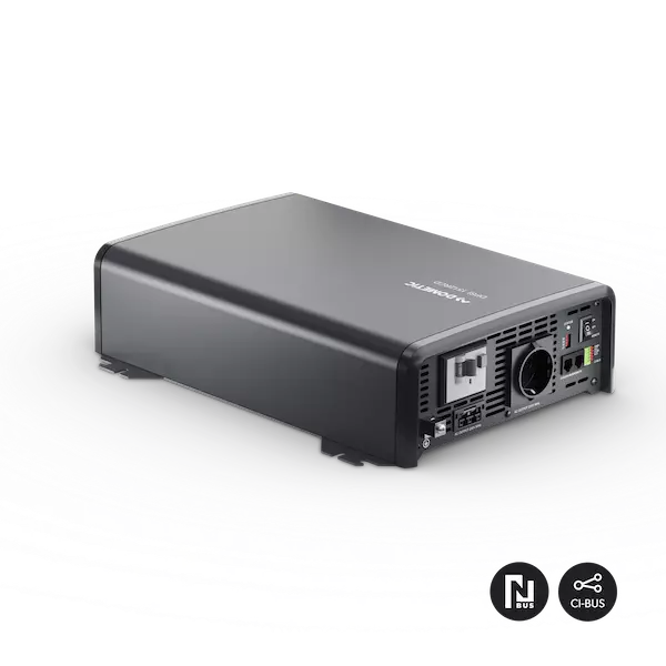 Dometic Invertteri Sinepower DPSI 1512 RCD , Siniaaltoinvertteri, 1500W, 12V - Invertterit Dometic - 25289 - 1