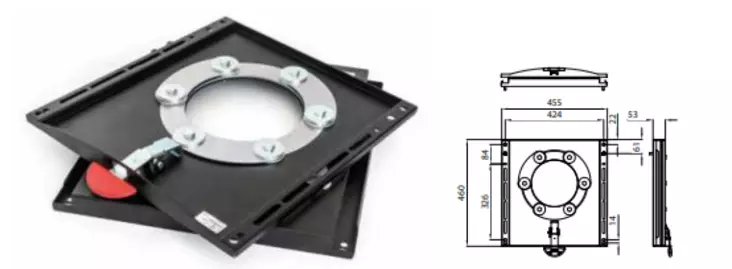 Kääntymismekanismi Mercedes Sprinter/ VW Crafter - Kääntymismekanismit - 21489 - 1
