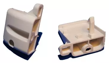 Kasetin ohjaimen pääty/kiinnike vasen - HOBBY VARAOSAT - 4139 - 1