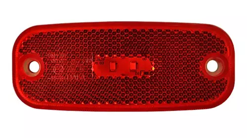 Led äärivalo 12v punainen pituus 111mm Punainen äärivalo kiinnitysväli 90mm - Hella/talmu/muut - 11319 - 1