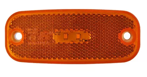 Led sivuvalo 12v keltainen pituus 111mm keltainen äärivalo kiinnitysväli 90mm - Hella/talmu/muut - 11559 - 1