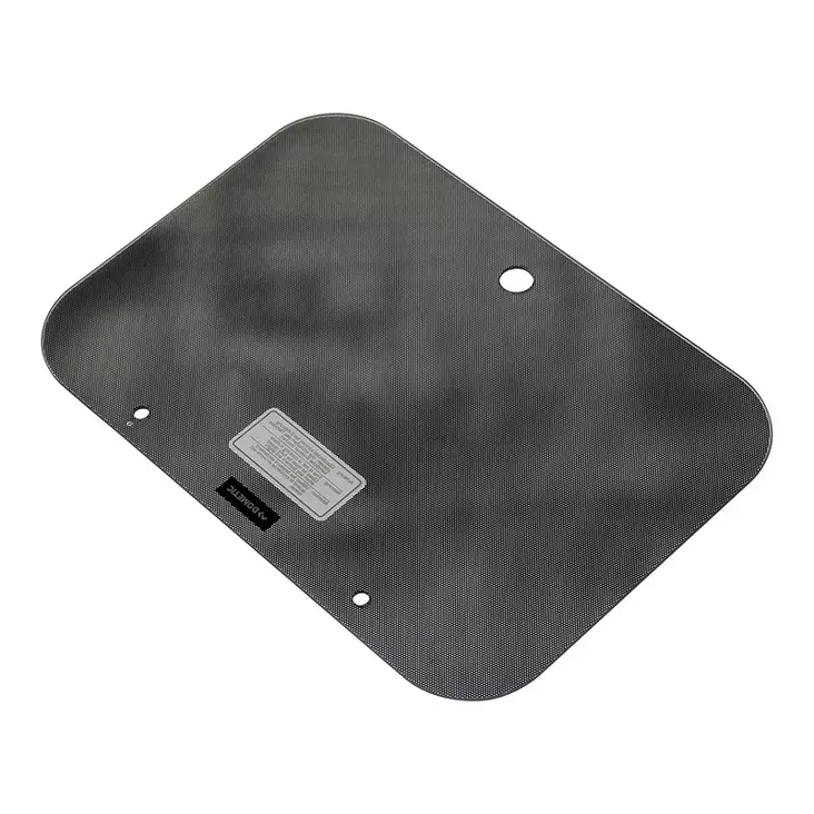 Lieden lasi RAL9005 CE99.. PICE99.. - Liesien ja uunien varaosat - 11869 - 1