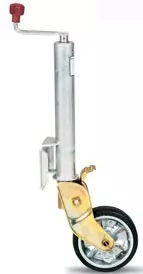 Nokkapyörä 200x50, 500kg, Laskettava haarukka, kova pyörä - AL-KO - 2159 - 1