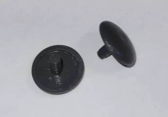 Peitenappi musta, PVC SW10 M6 - HOBBY VARAOSAT - 6309 - 1