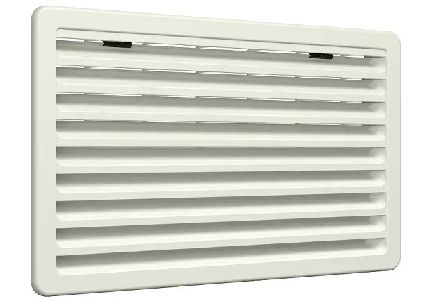 Thetford jääkaapin ritilä 432 x 257 mm, NCS S1002-G50, kermanvalkoinen - Jääkaapit ja tarvikkeet Thetford - 9999 - 1