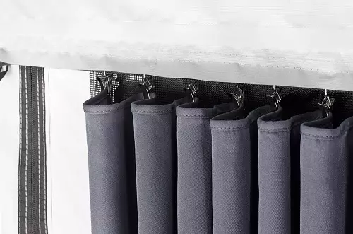 Thule verhosarja 3,00-4,50 m, harmaa - Markiisien seinät ja sarjat Thule - 11379 - 1
