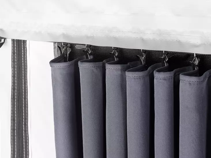 Thule verhosarja Residence G2 3,00 m, harmaa - Markiisien seinät ja sarjat Thule - 1089 - 1