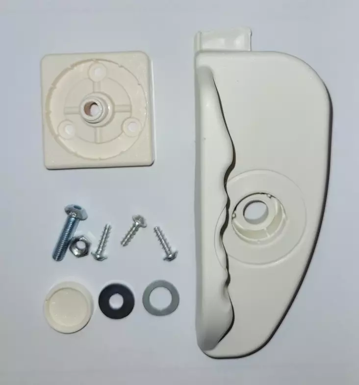 Ulko-oven salpa oikea, oikeakätiseen oveen - Ovien ja luukkujen osat - 24889 - 1