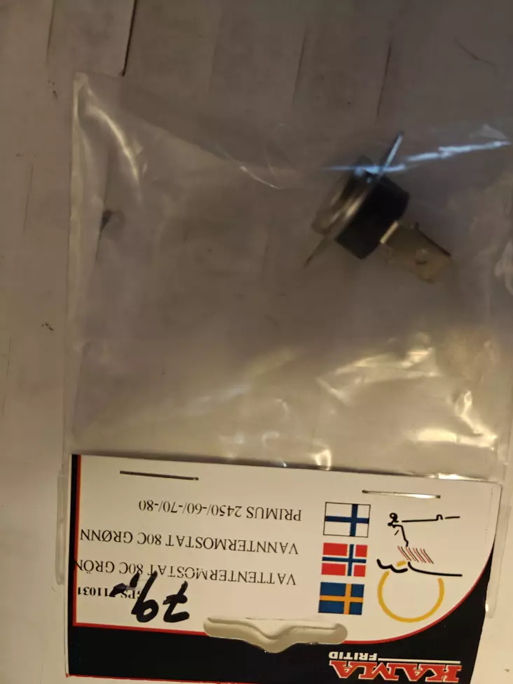 Vesitermostaatti primus pannuille - MYYMÄLÄTUOTTEET - m0009 - 1